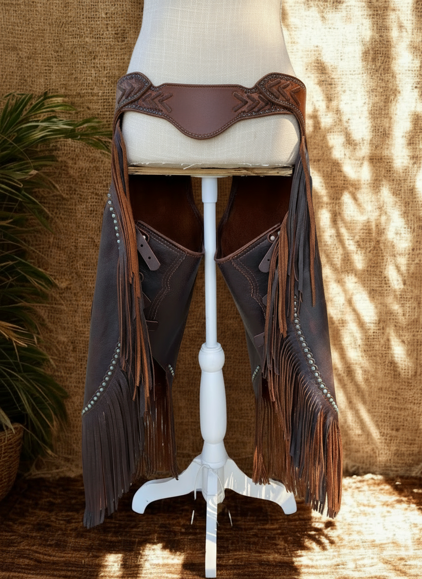 - Luxury Handcrafted Western Riding Chinks & Chaps – Designed for Show, Built for the Trail