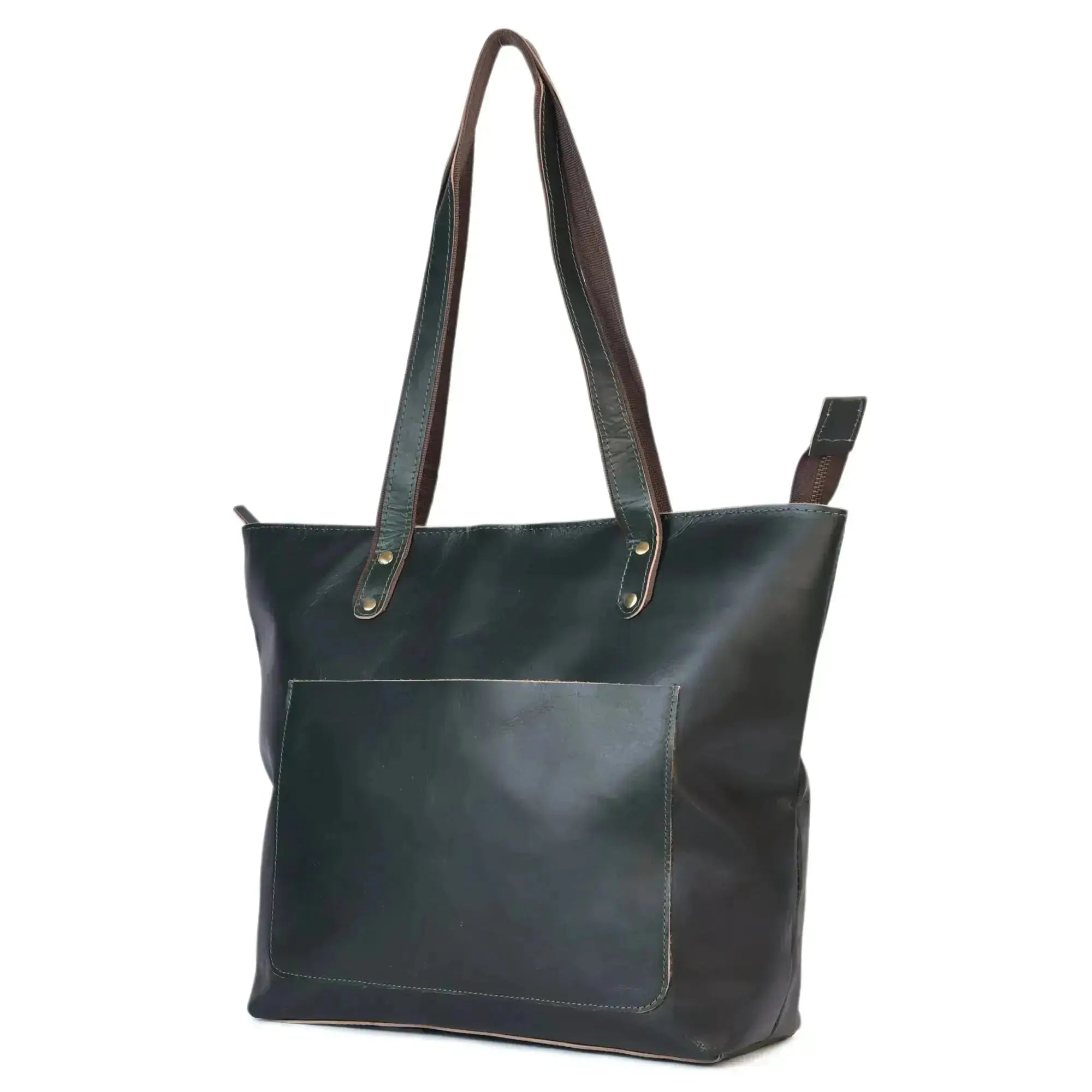 Vintage Genuine Leather Tote - abitoamerica