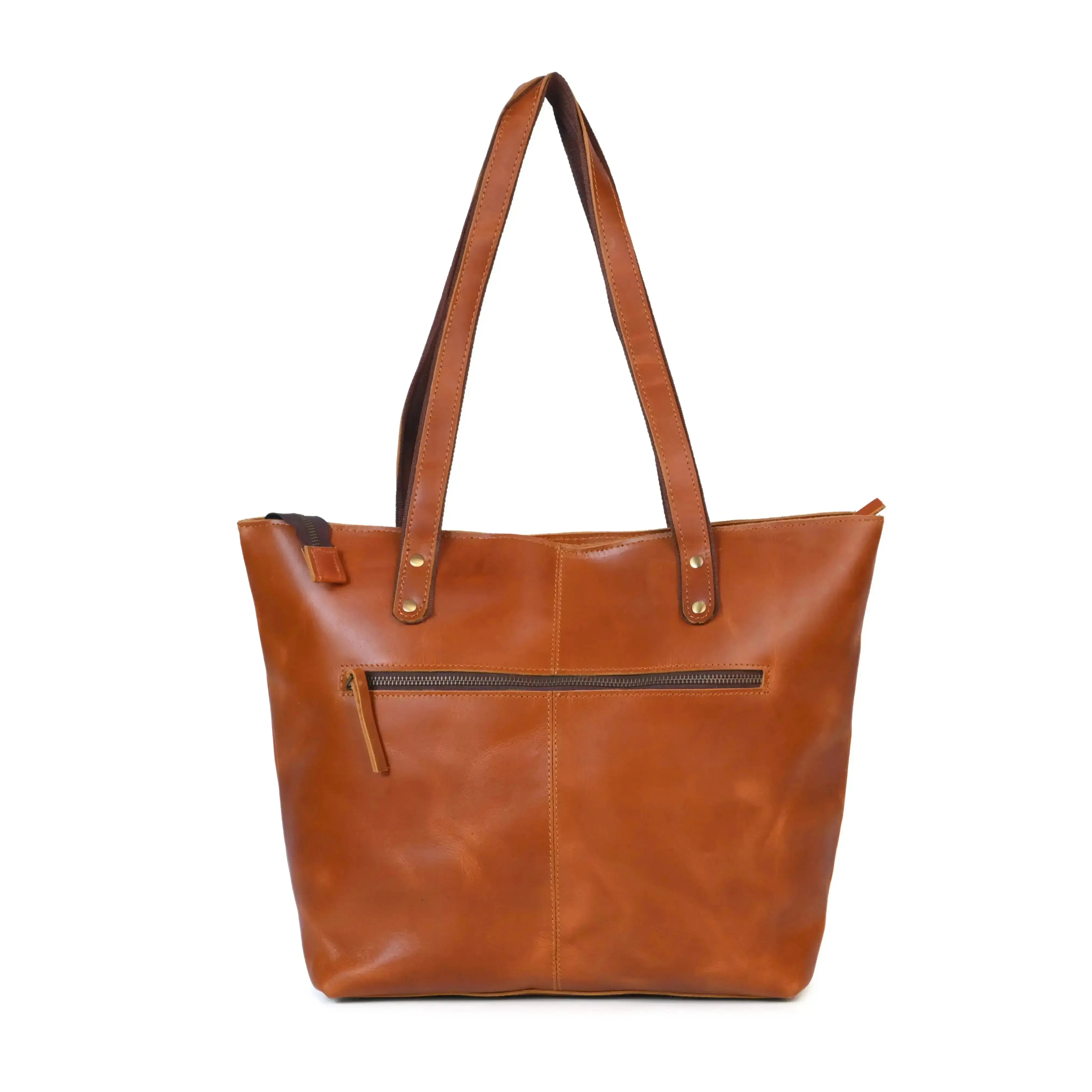 Vintage Genuine Leather Tote - abitoamerica