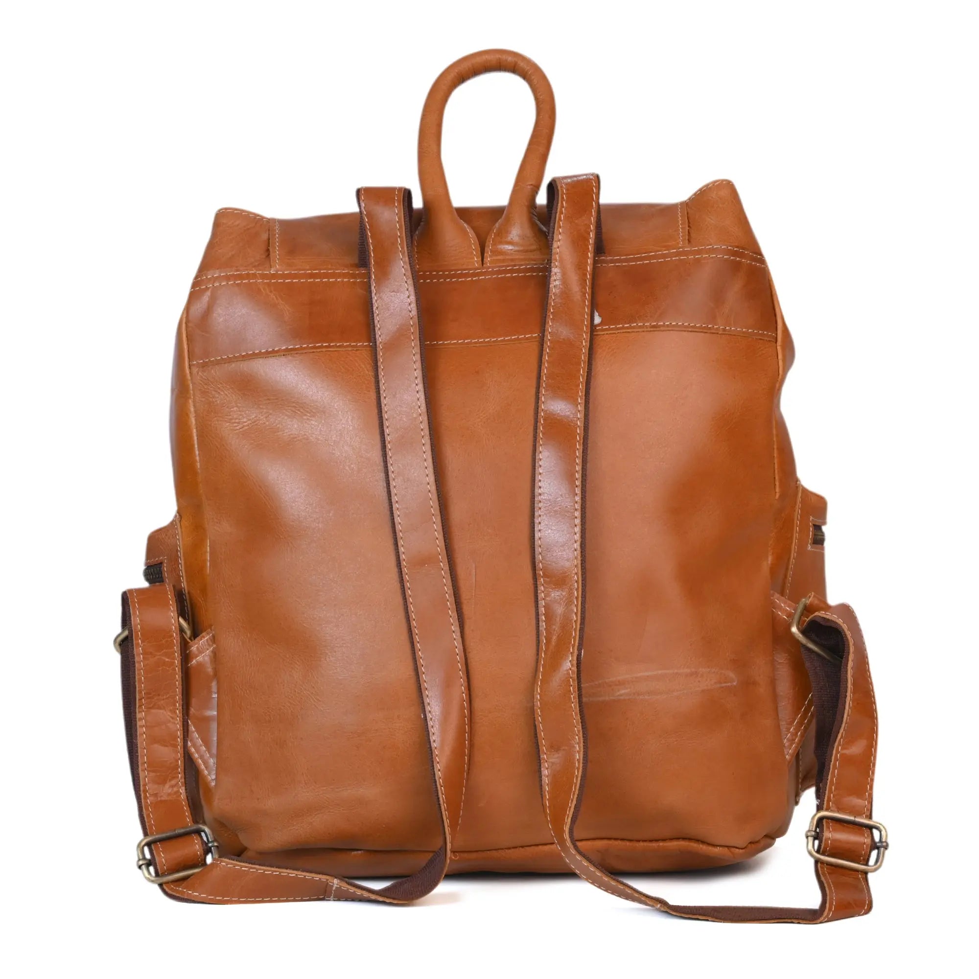 Genuine leather Rucksack Backpack - abitoamerica