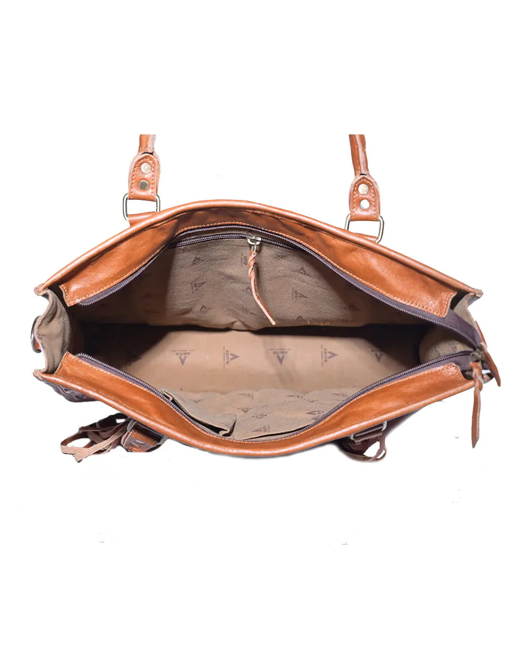 Western Saddle Blanket Aztec Hand Tooled Genuine Leather Crossbody Handbag - abitoamerica