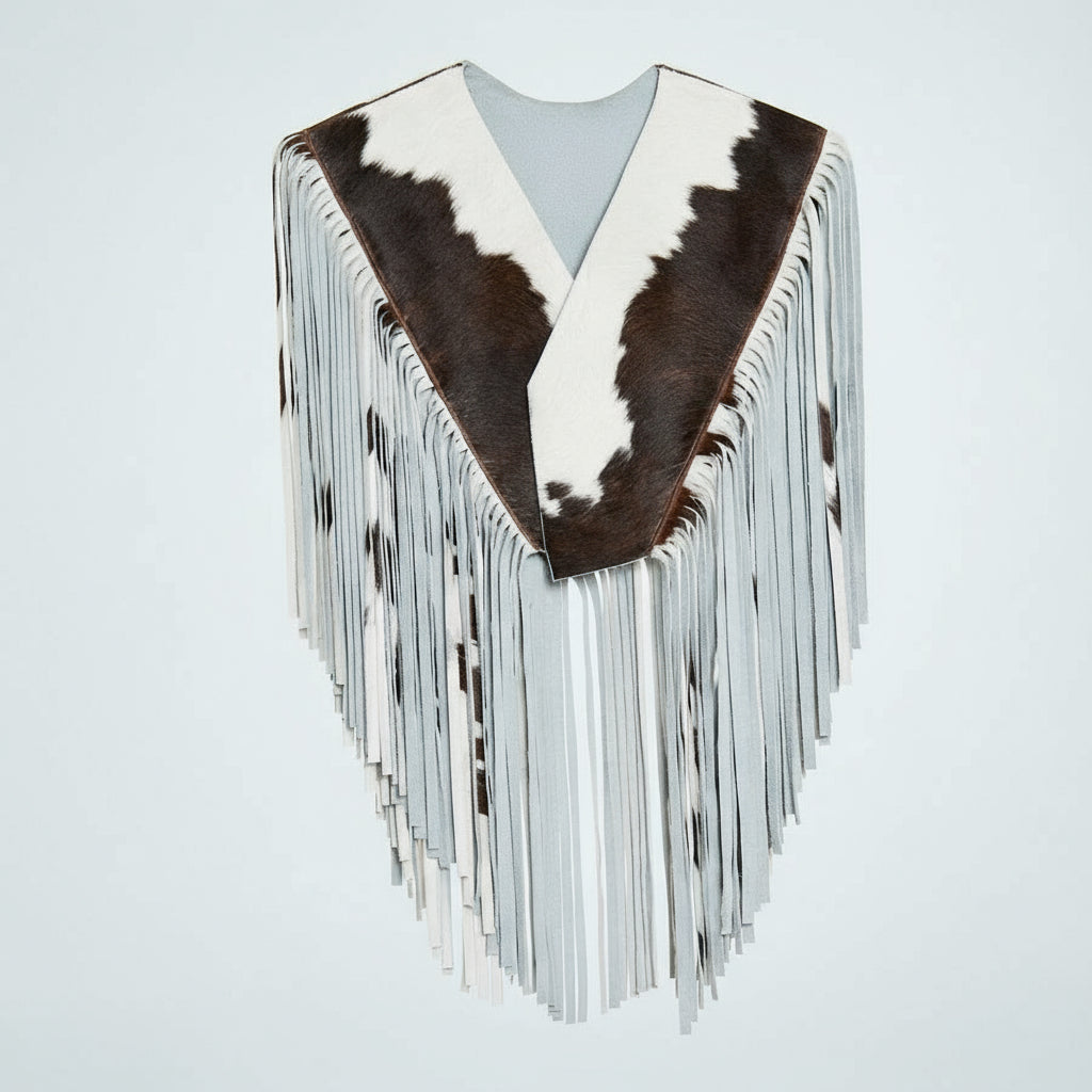 Southwestern Cowhide Shawl - Premium Quality of Barcelona Cowhide