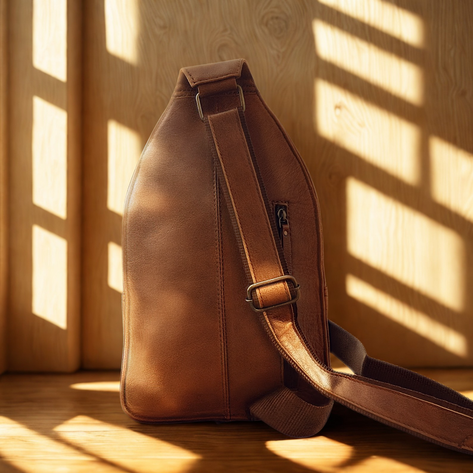 Yellow Floral Hand Tooled Leather Crossbody Bag, Womans Sling Bag, Sling Purse, Travel Sling Bag, Mini Crossbody Sling Bag , Western Leather Purse