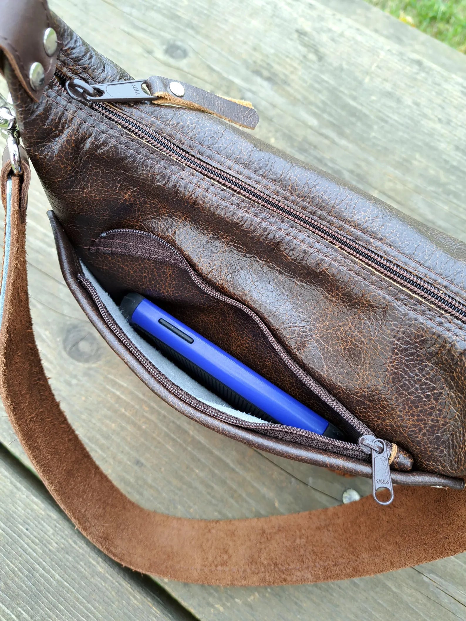 Womens Brown Leather Purse, Cowgirl Shoulder Bag With Embossed Tooled Floral Leather,Vintage Western Hobo Crossbody Handbag.
